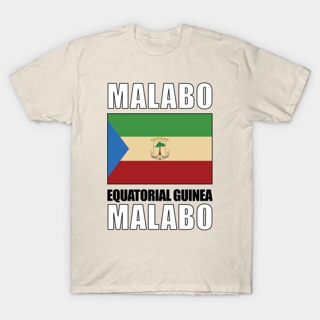 Flag of Equatorial Guinea T-Shirt by KewaleeTee